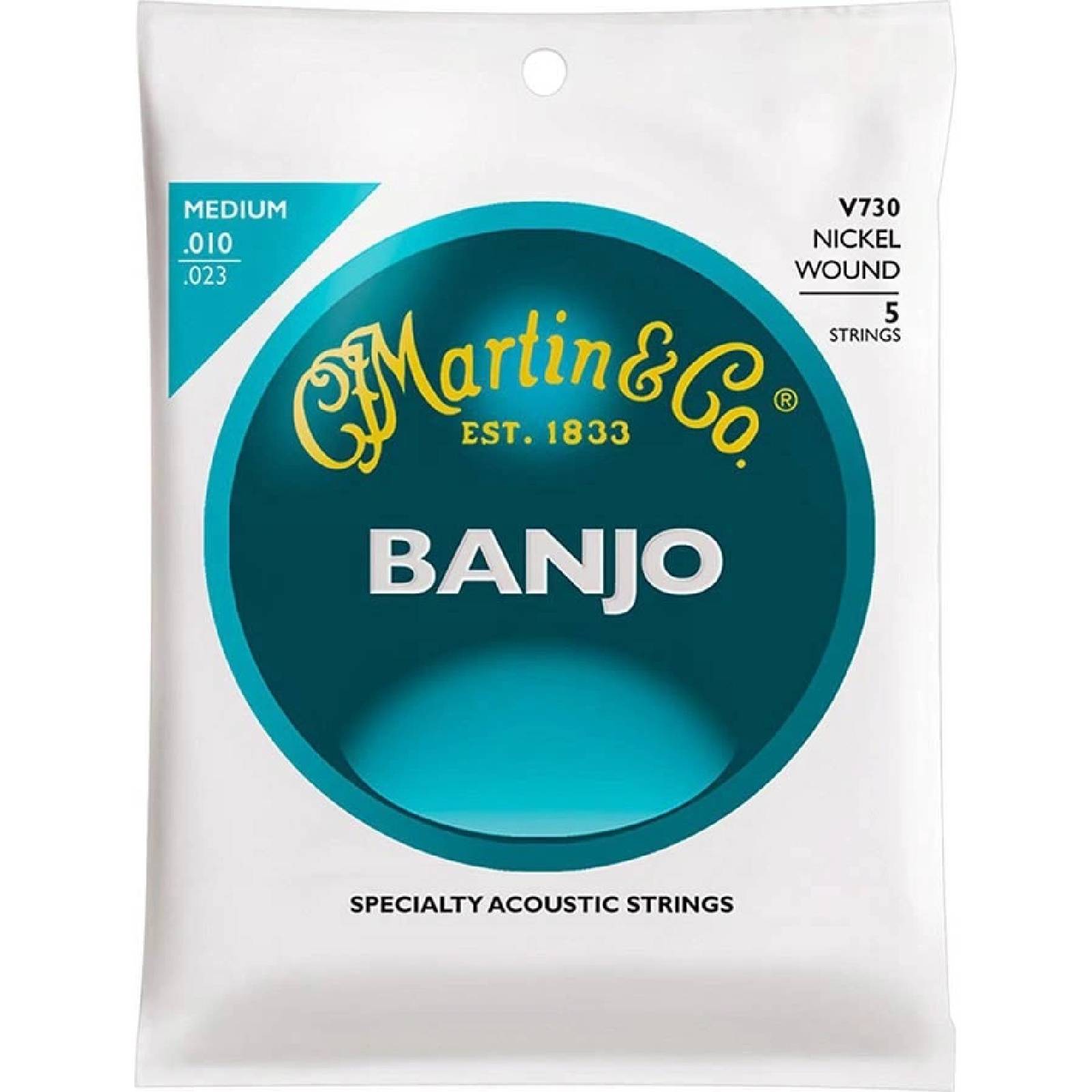 Struny banjo 5 V 730 MARTIN  010